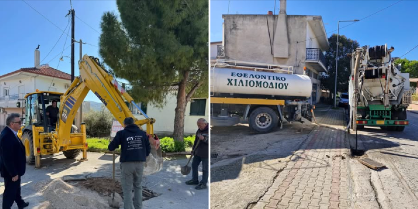 15 χρόνια είχαν να καθαριστούν τα φρεάτια των ομβρίων υδάτων στο Χιλιομόδι