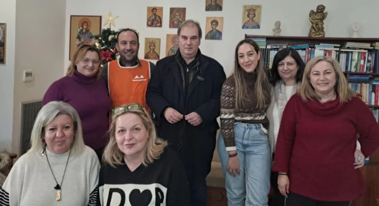  Πραγματοποιήθηκε το Πρωτοχρονιάτικο Γεύμα για μοναχικά άτομα στο χώρο του ΚΑΠΗ Ξυλοκάστρου